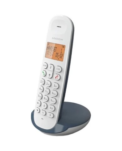 TÉLÉPHONE FIXE SANS FIL LOGICOM DECT ILOA 150 SOLO - SANS RÉPONDEUR - ARDOISE / GRIS FONCÉ