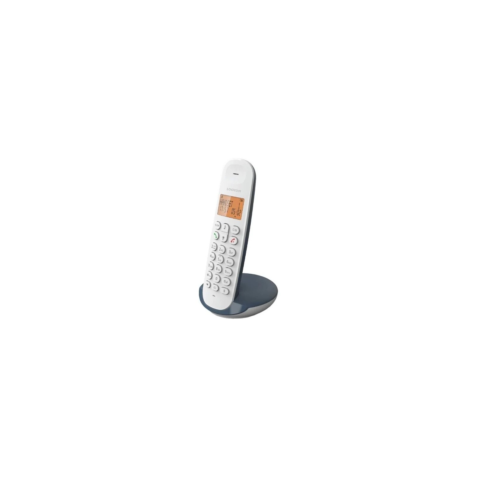 TÉLÉPHONE FIXE SANS FIL LOGICOM DECT ILOA 150 SOLO - SANS RÉPONDEUR - ARDOISE / GRIS FONCÉ