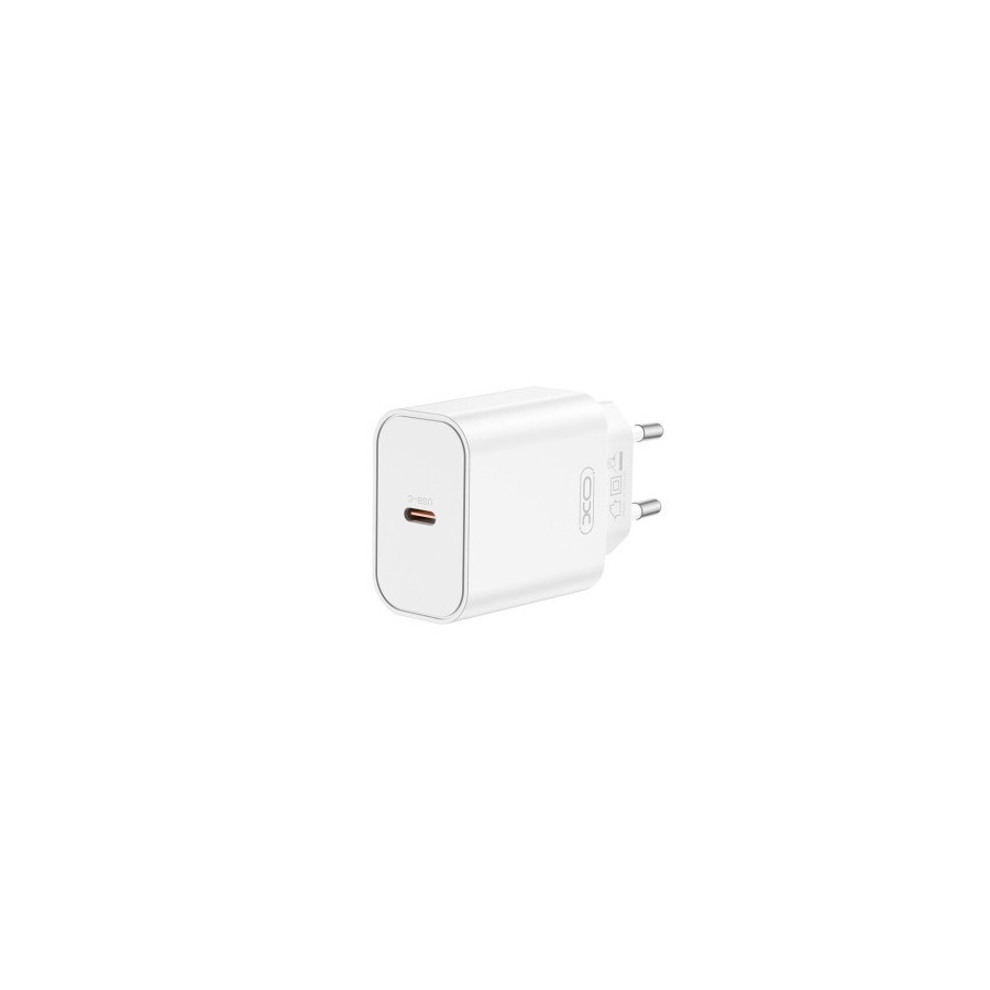Chargeur secteur rapide USB-C XO-CE32 20W PD Blanc
