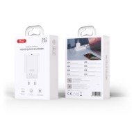 Chargeur secteur rapide USB-C XO-CE32 20W PD Blanc