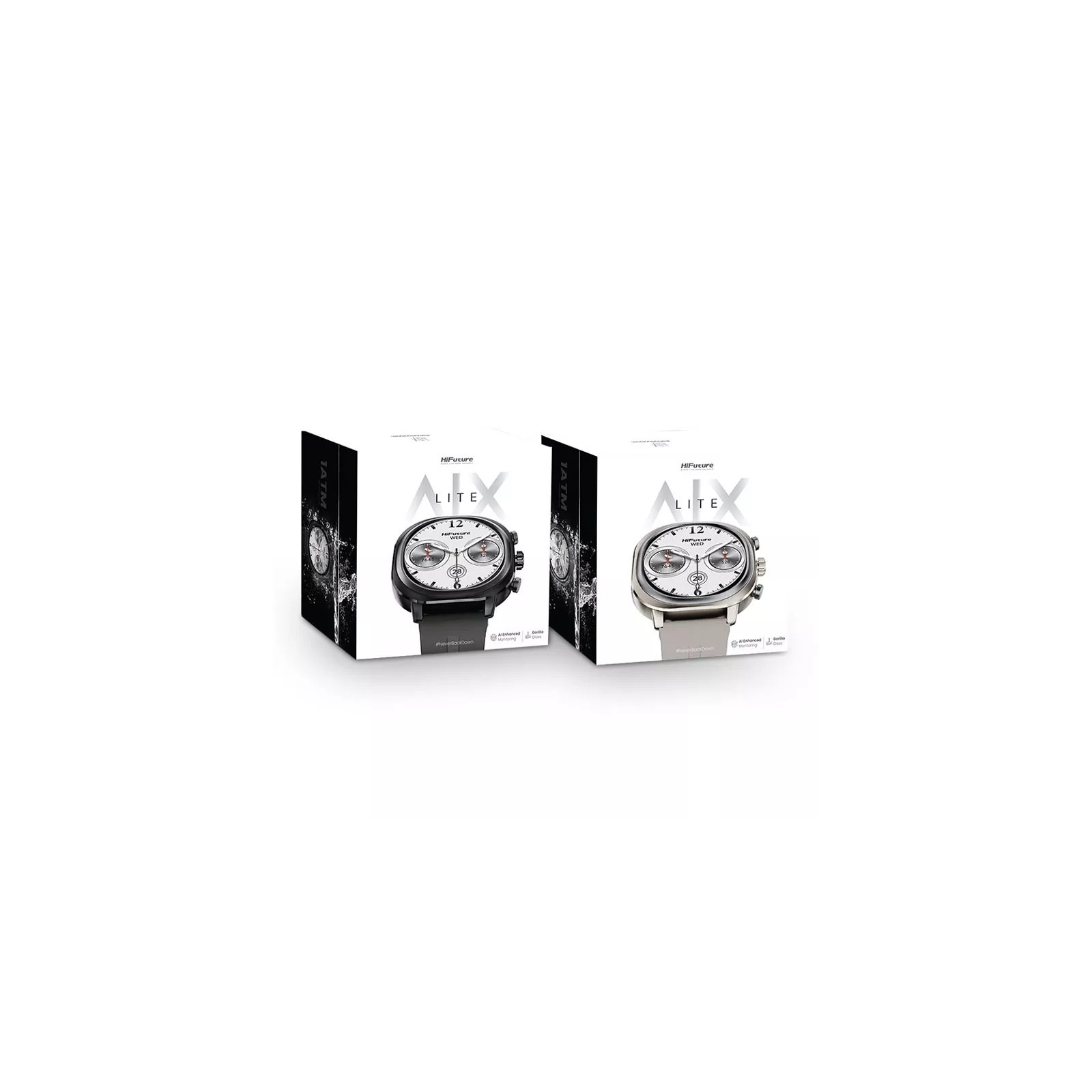 MONTRE CONNECTÉE BLUETOOTH HIFUTURE FUTUREFIT AIX LITE NOIR