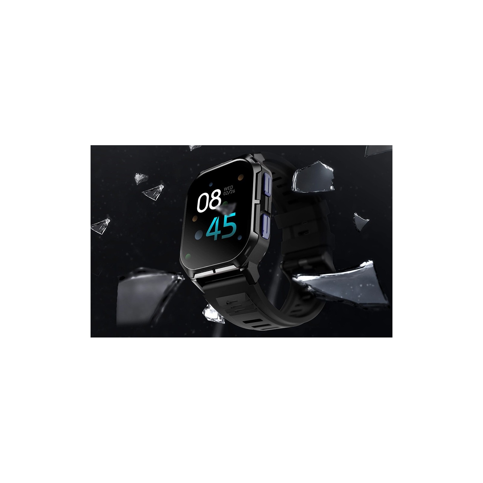 MONTRE CONNECTEE HIFUTURE FUTUREFIT ULTRA3 IP68 2 POUCES TFT NOIR