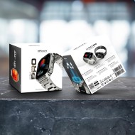 MONTRE CONNECTEE HIFUTURE ULTRA3 PRO AMOLED IP68 NOIR