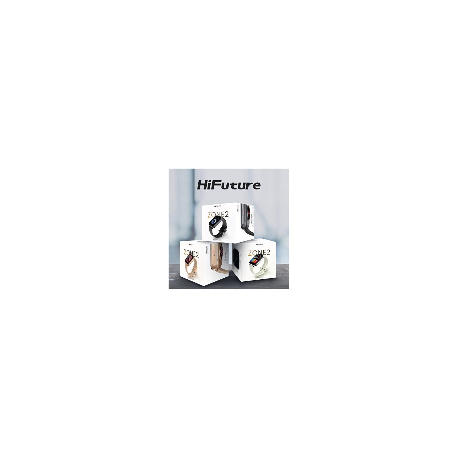 MONTRE CONNECTEE BLUETOOTH HIFUTURE ZONE 2 NOIR