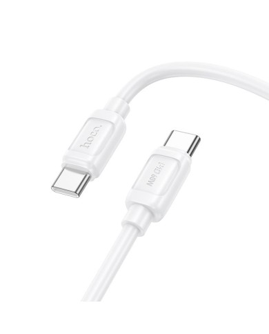 CÂBLE USB-C VERS C - HOCO X115 SURPASS - 240W 1M BLANC