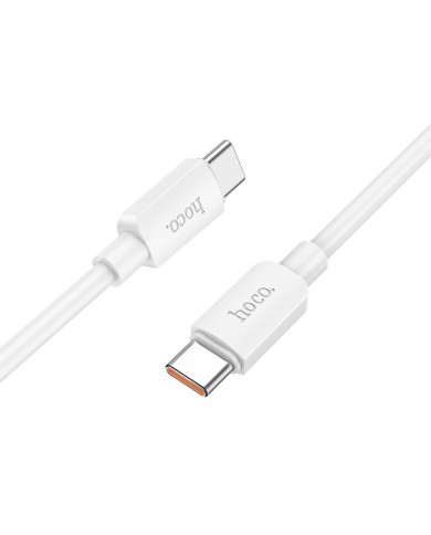 CABLE USB-C VERS C - HOCO X96 - PD 100W 1M BLANC