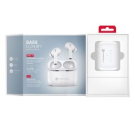 ÉCOUTEURS SANS FIL FORCELL F-AUDIO MASTER PRO BT TWS ANC - BLANC