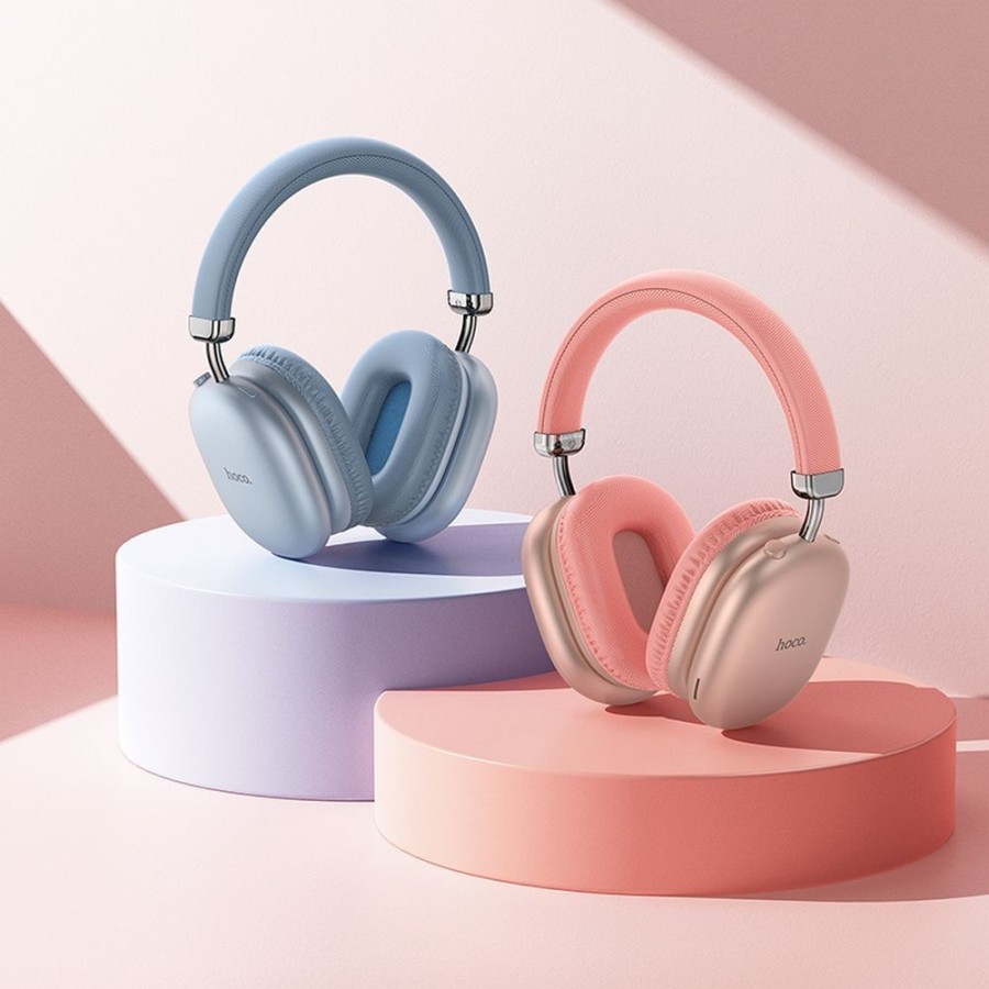CASQUE SANS FIL BT - HOCO W35 MAX - BLEU