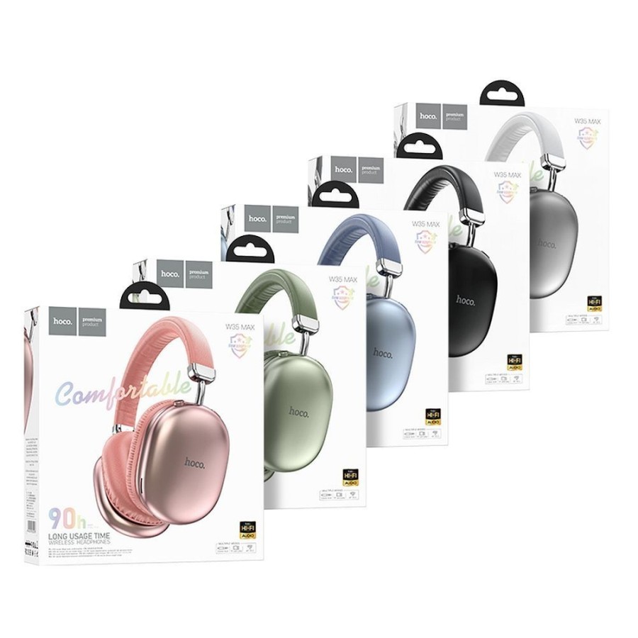 CASQUE SANS FIL BT - HOCO W35 MAX - BLEU