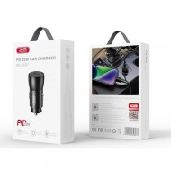 CHARGEUR ALLUME-CIGARE VOITURE USB-C - XO-CC57 - PD 30W NOIR