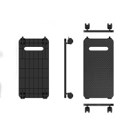SUPPORT POUR TOUR PC SUR ROULETTES ORICO CPB1 — NOIR