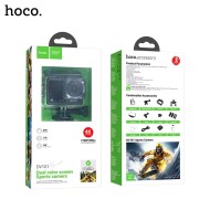 CAMÉRA SPORT HOCO DV101 ULTRA HD 4K — DOUBLE ÉCRAN COULEUR — ENREGISTREMENT 2160P / 30 FPS