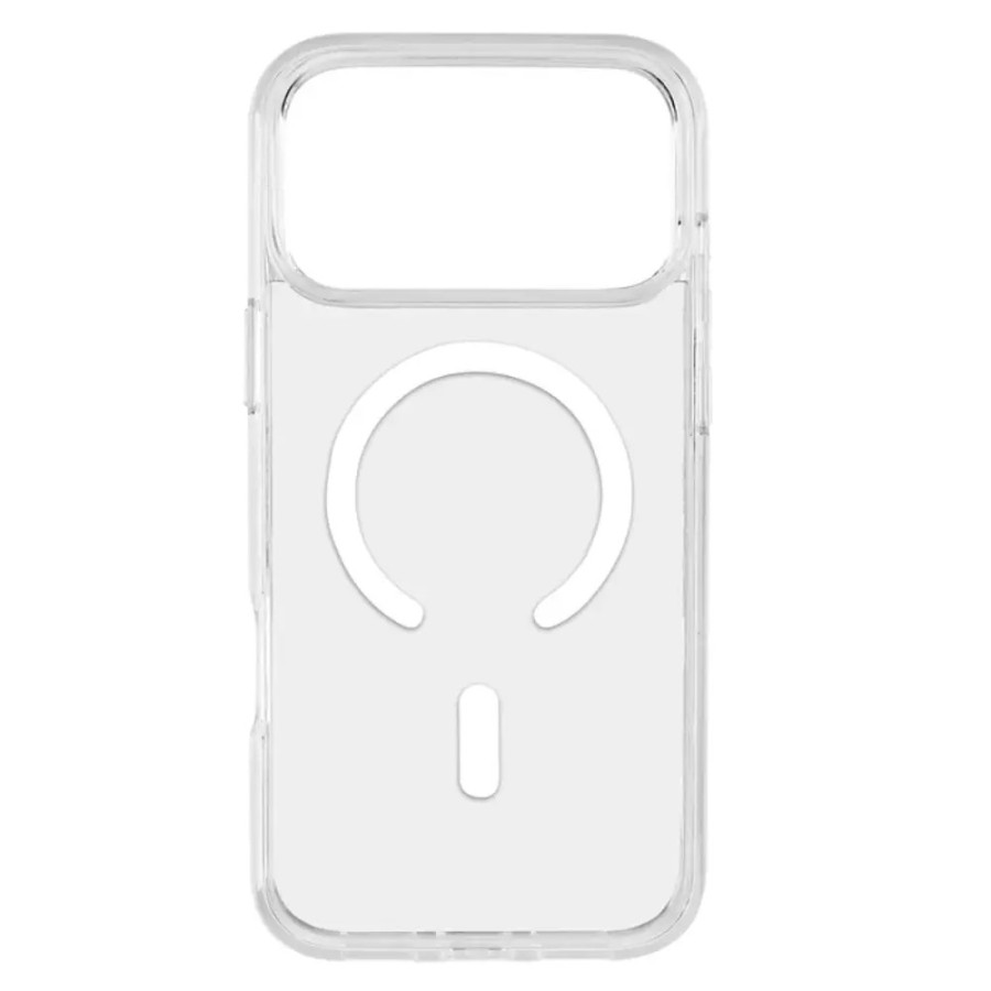 COQUE MAGSAFE EN SILICONE 2.0 MM POUR IPHONE 17 PRO MAX - TRANSPARENT