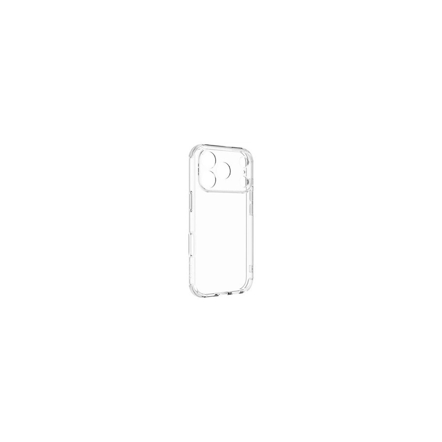 COQUE EN SILICONE 2.0 MM POUR IPHONE 17 - TRANSPARENT