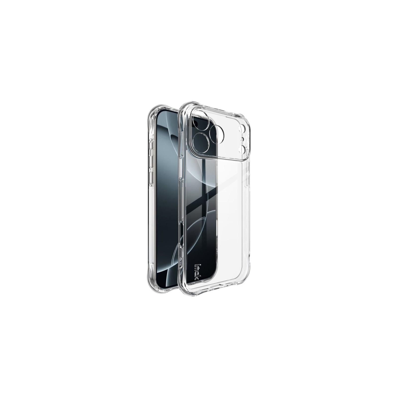 COQUE EN SILICONE 2.0 MM POUR IPHONE 17 PRO MAX - TRANSPARENT