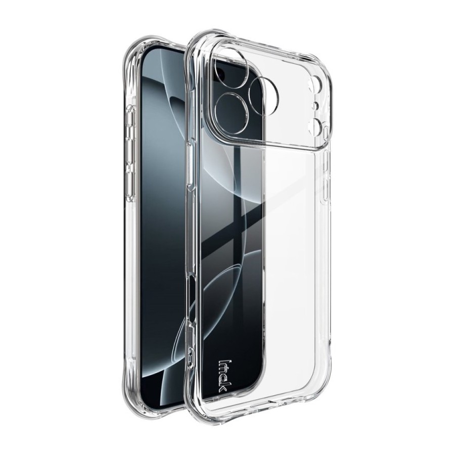 COQUE EN SILICONE 2.0 MM POUR IPHONE 17 PRO MAX - TRANSPARENT