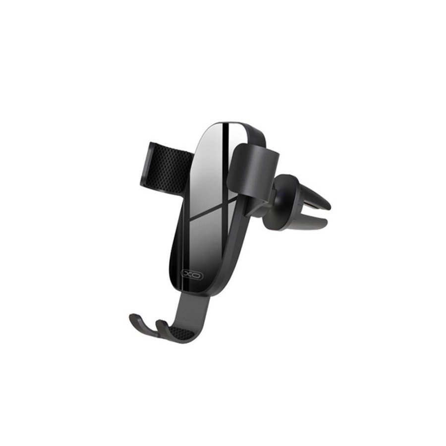 SUPPORT DE VOITURE GRAVITÉ XO C37 NOIR POUR GRILLE D'AÉRATION