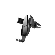 SUPPORT DE VOITURE GRAVITÉ XO C37 NOIR POUR GRILLE D'AÉRATION