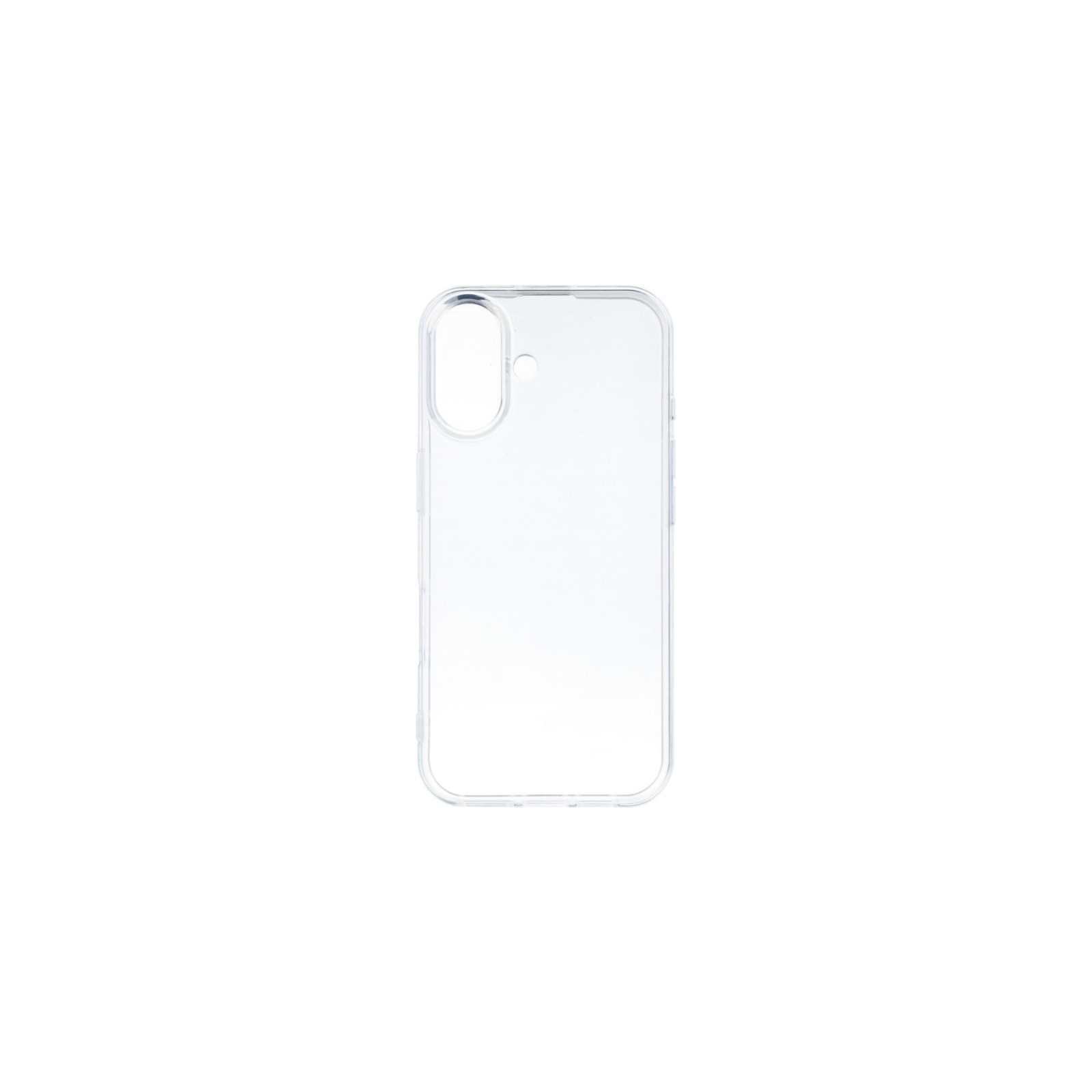 COQUE EN SILICONE 2.0 MM POUR IPHONE 16 - TRANSPARENT