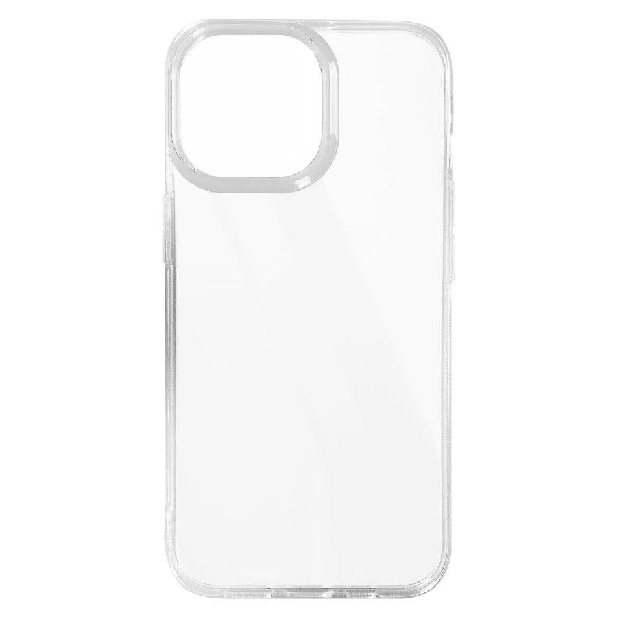 COQUE EN SILICONE 2.0 MM POUR IPHONE 14 PRO MAX - TRANSPARENT