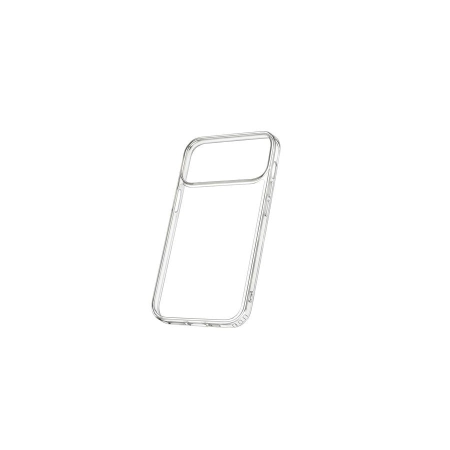 COQUE EN SILICONE 2 MM POUR IPHONE 12 / 12 PRO - TRANSPARENT