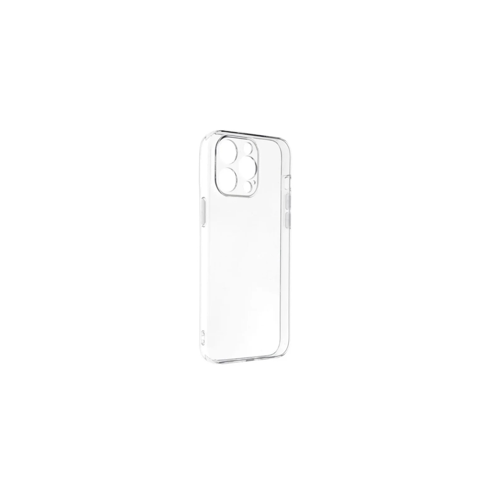 COQUE EN SILICONE 2.0 MM POUR IPHONE 15 PRO - TRANSPARENT