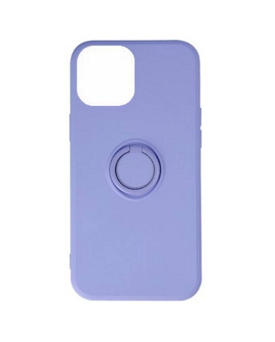 COQUE AVEC ANNEAU POUR IPHONE 13 PRO - BLEU