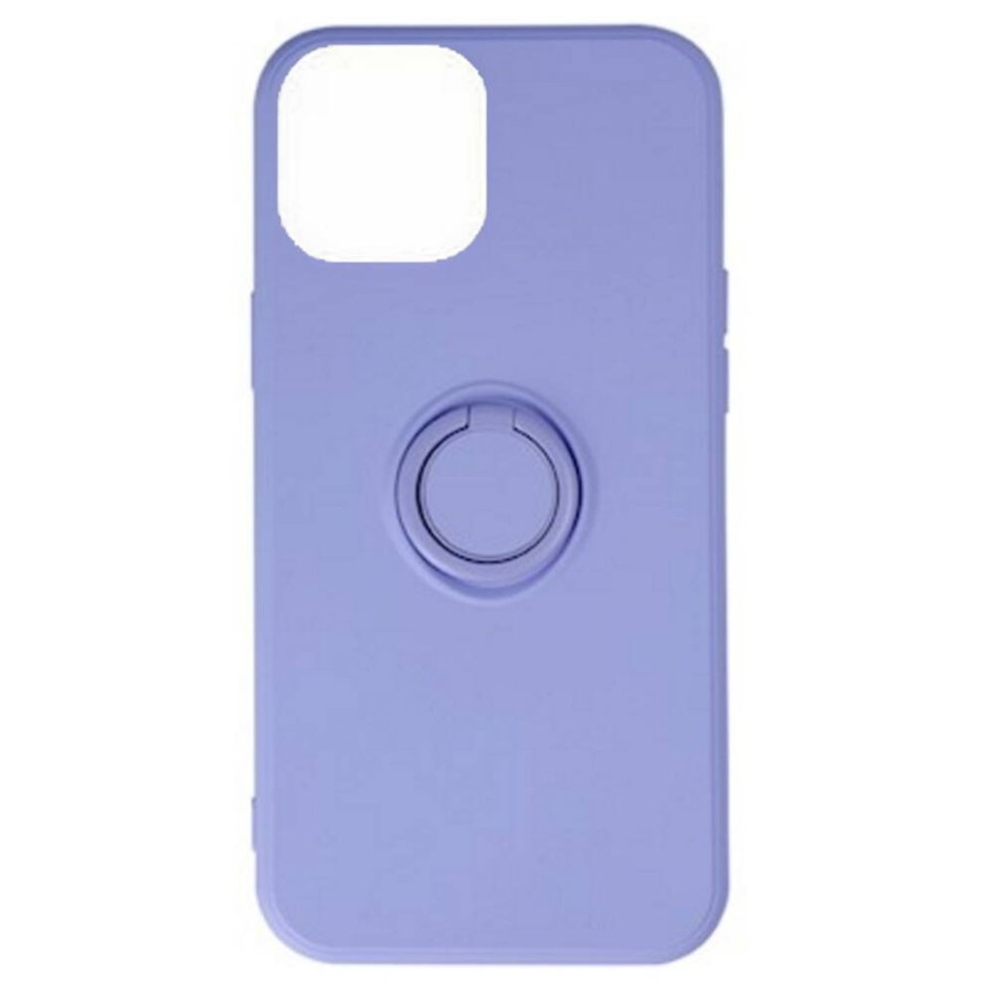 COQUE AVEC ANNEAU POUR IPHONE 13 PRO - BLEU