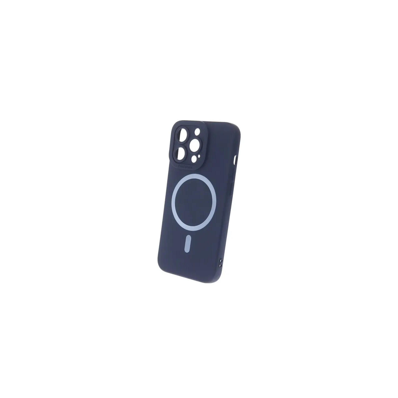 COQUE EN SILICONE MAGSAFE POUR IPHONE 14 PRO - BLEU FONCÉ