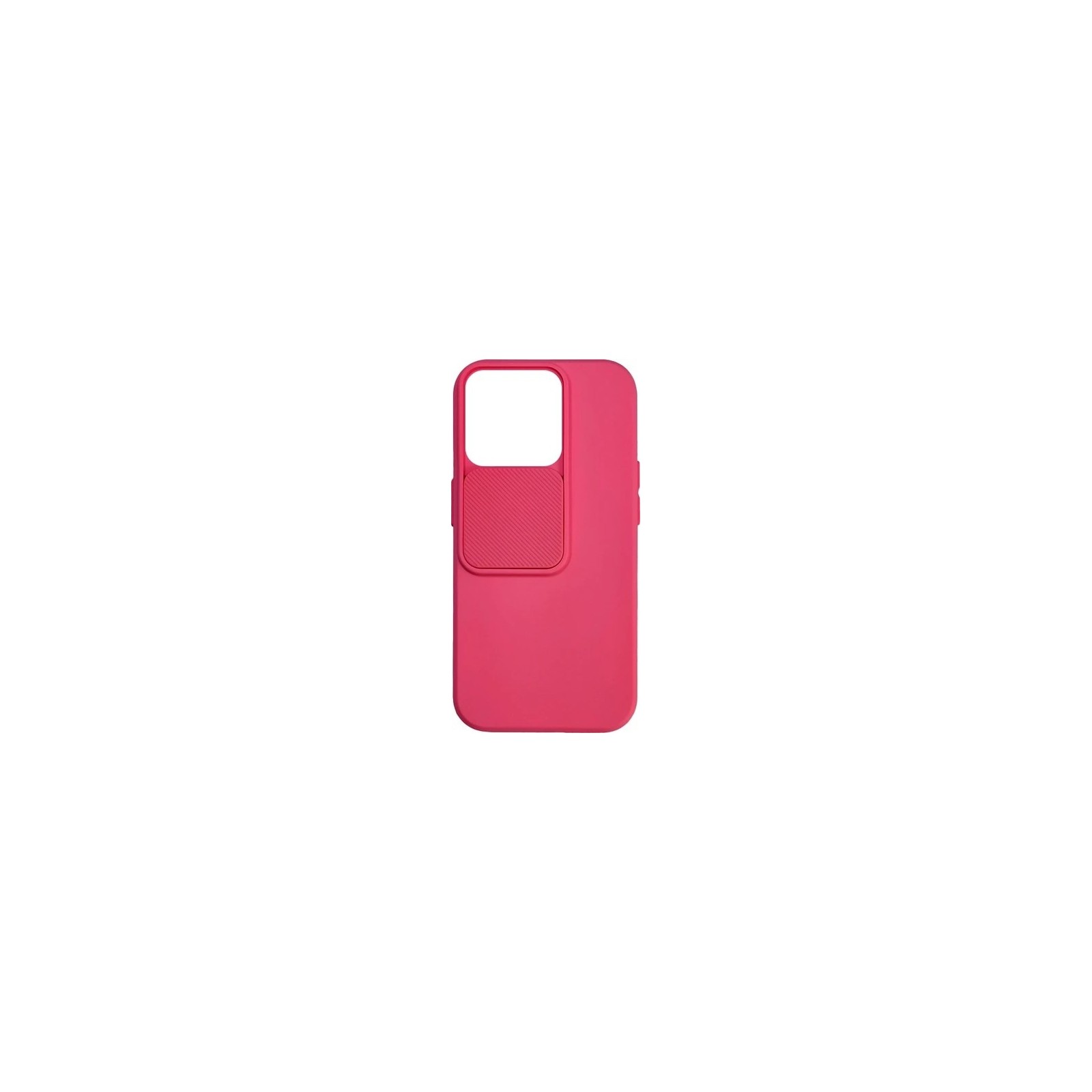 COQUE EN SILICONE AVEC CACHE CAMÉRA POUR IPHONE 15 PRO - ROSE
