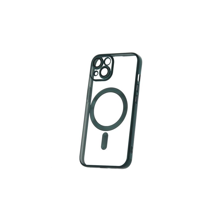 COQUE EN SILICONE AVEC MAGSAFE POUR IPHONE 14 - VERT