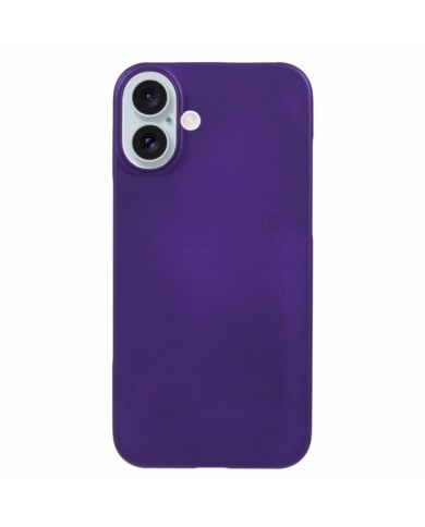 COQUE EN SILICONE 2 MM POUR IPHONE 16 - PRUNE