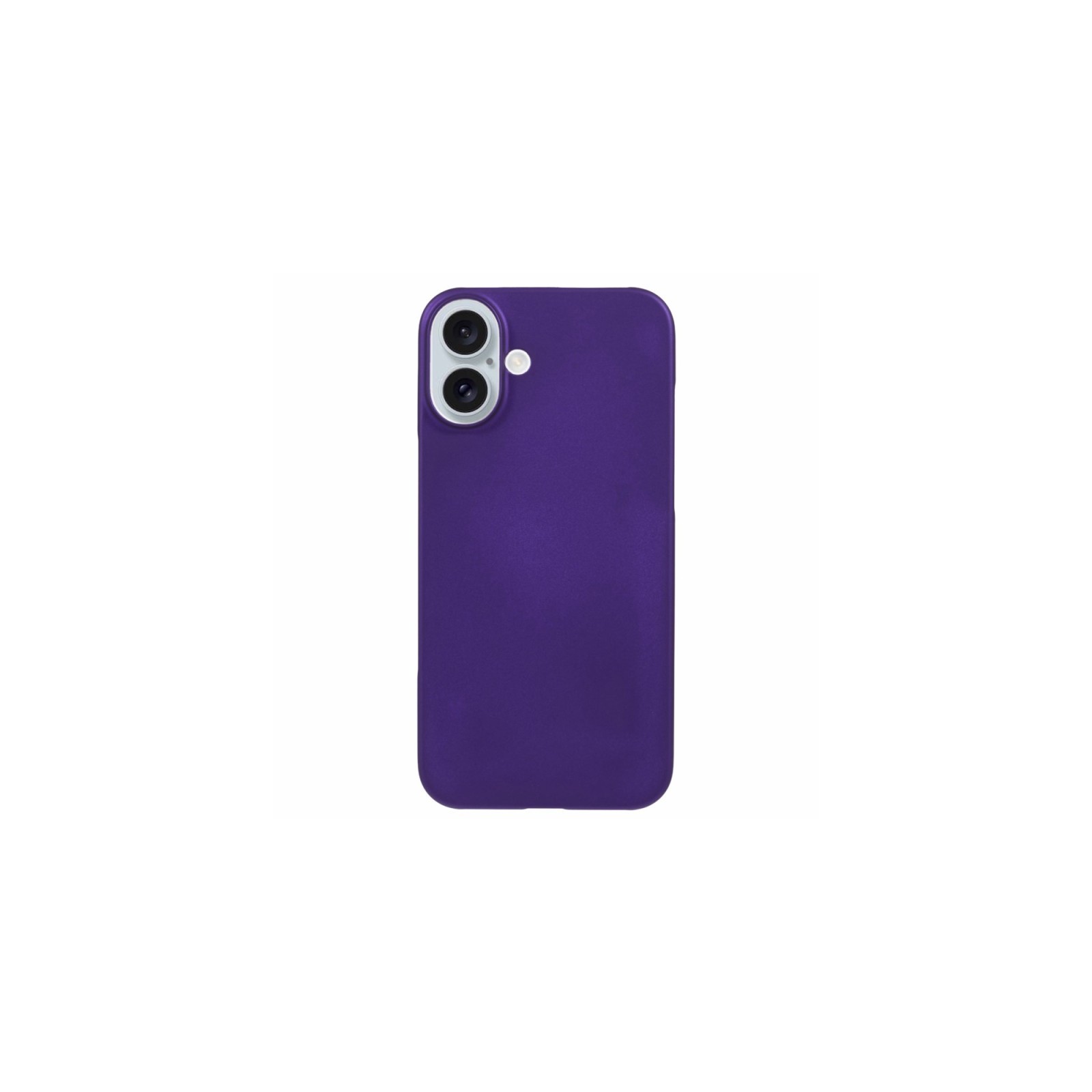 COQUE EN SILICONE 2 MM POUR IPHONE 16 - PRUNE