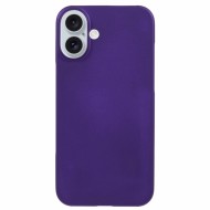 COQUE EN SILICONE 2 MM POUR IPHONE 16 - PRUNE