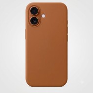 COQUE EN SILICONE 2 MM POUR IPHONE 16 - CARAMEL