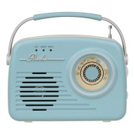 ENCEINTE BLUETOOTH SETTY RETRO P350 AVEC RADIO FM - 3W-BLEU