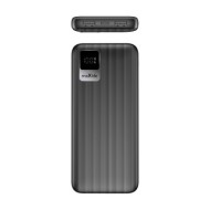 BATTERIE DE SECOURS 10 000 MAH 2 USB-A OUT + 1 USB-C IN AVEC AFFICHAGE DIGITAL - NOIR - MAXLIFE