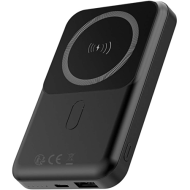 POWERBANK MAGSAFE 10000MAH USB-C IN USB OUT POWER DELIVERY 22.5W - NOIR - FOREVER