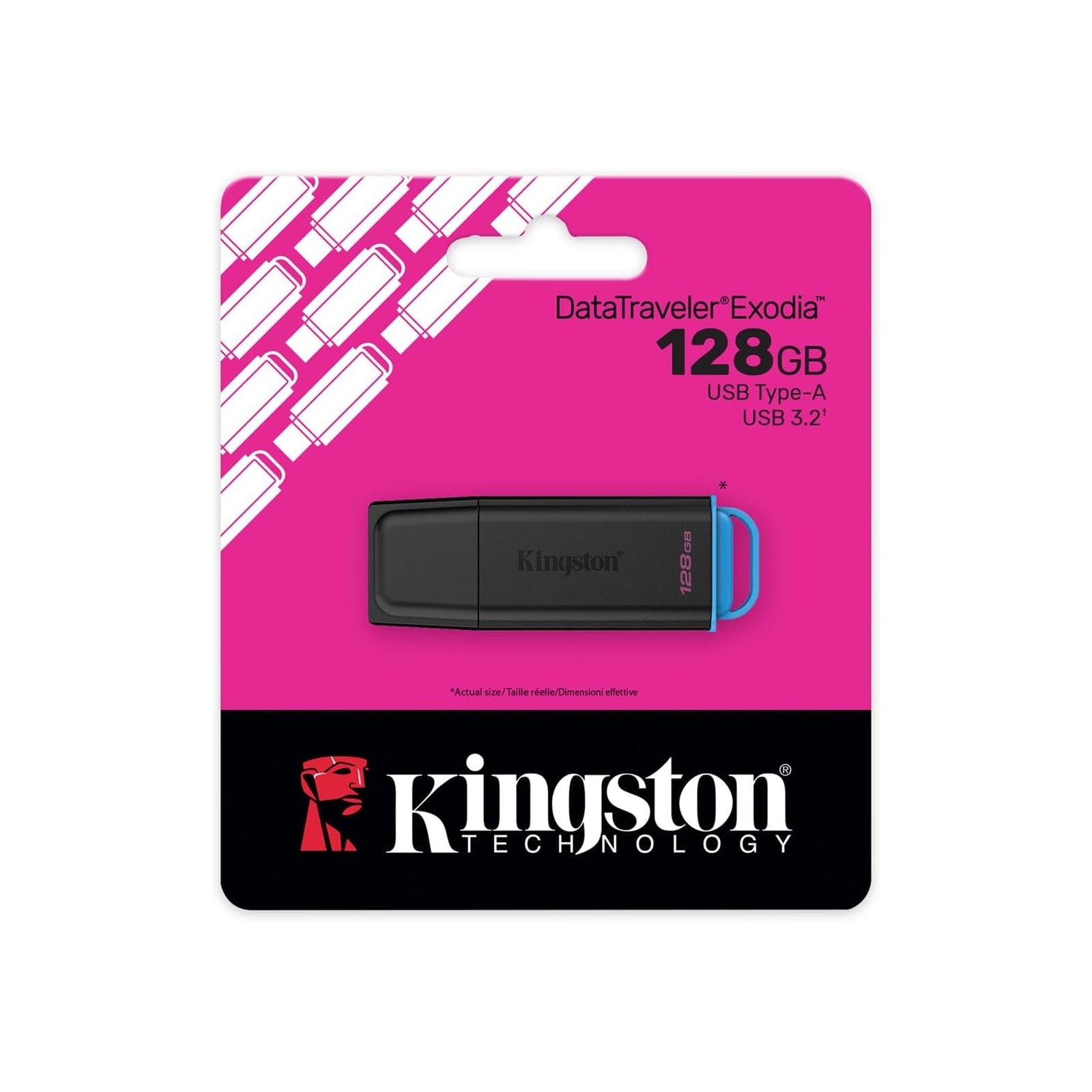 Clé USB Kingston DataTraveler Exodia 128 Go USB 3.2 GEN 1