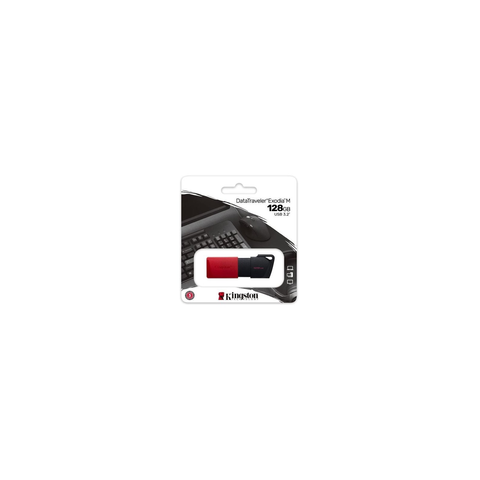 Clé USB Kingston DataTraveler Exodia 128 Go USB 3.2 GEN 1