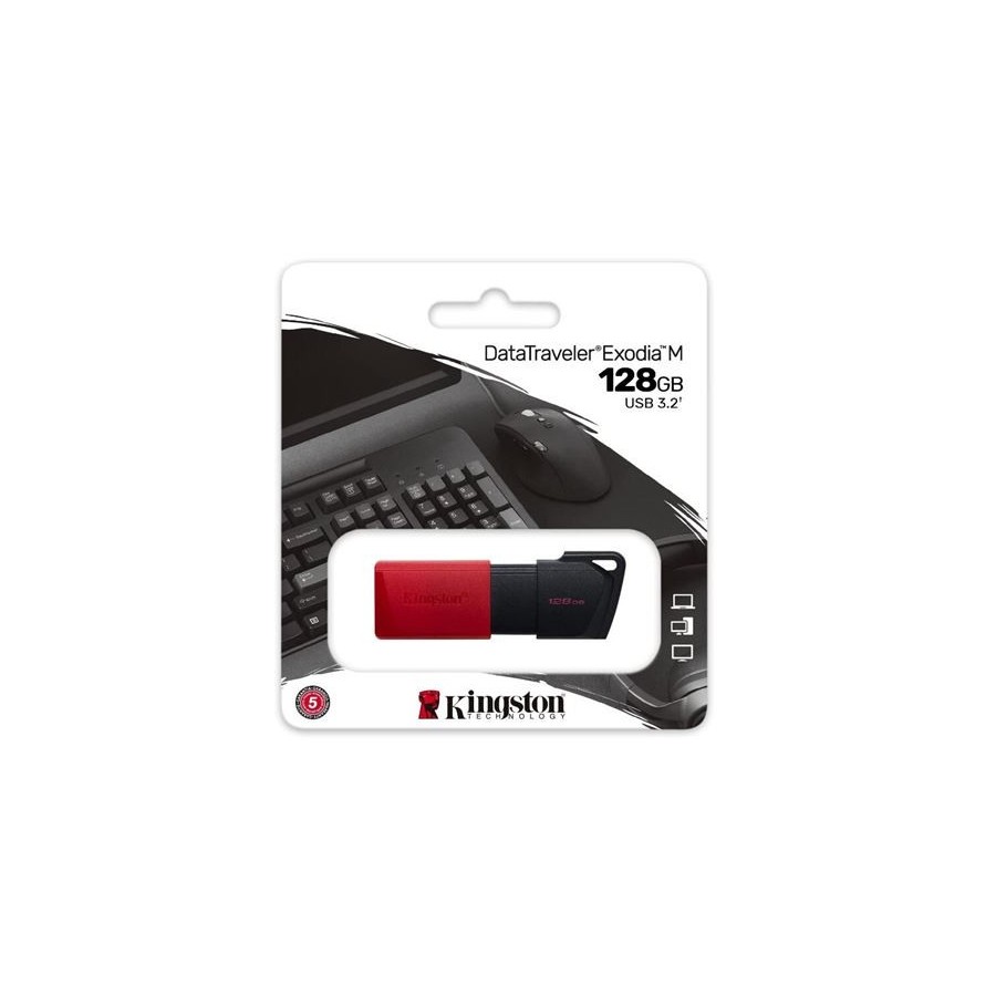 Clé USB Kingston DataTraveler Exodia 128 Go USB 3.2 GEN 1