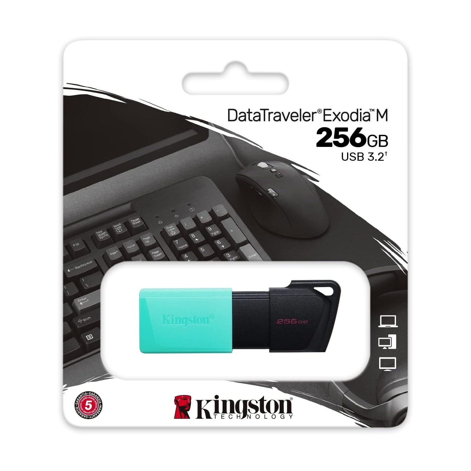 Clé USB Kingston DataTraveler Exodia 256 Go USB 3.2 GEN 1