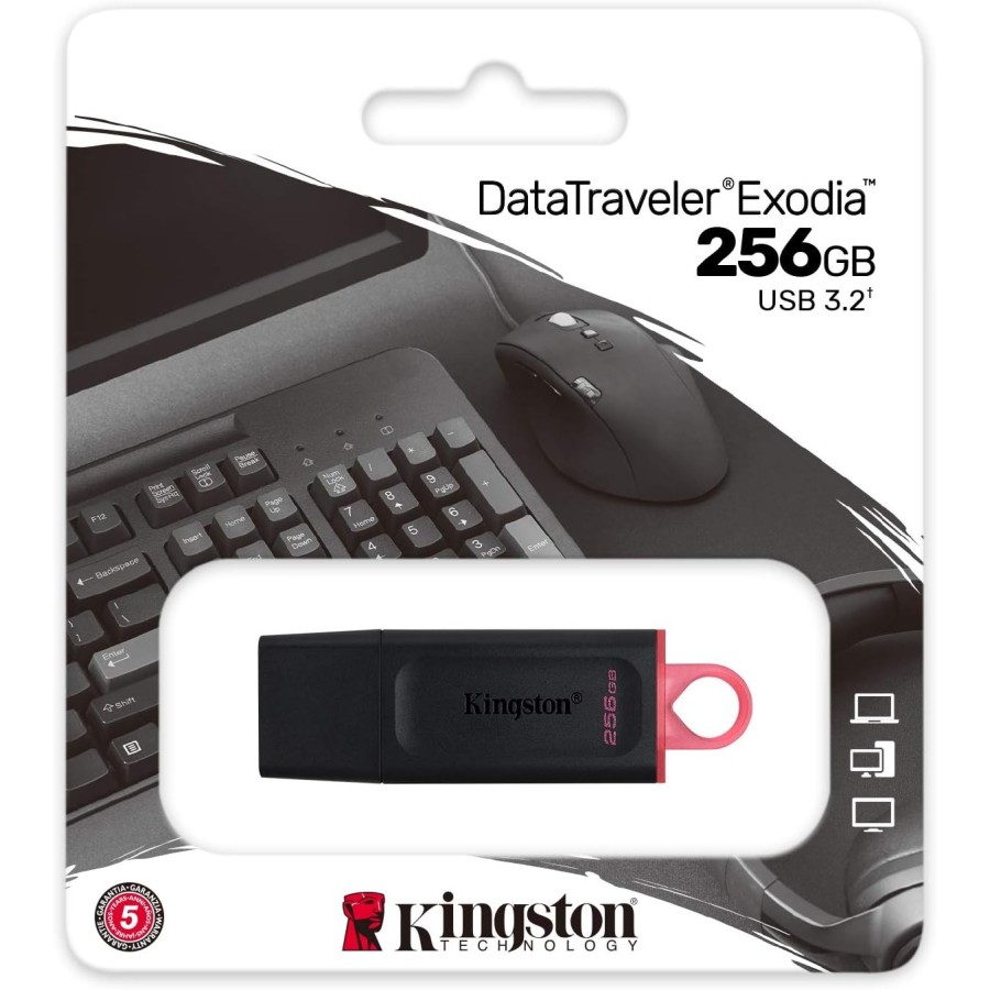 Clé USB Kingston DataTraveler Exodia 256 Go USB 3.2 GEN 1