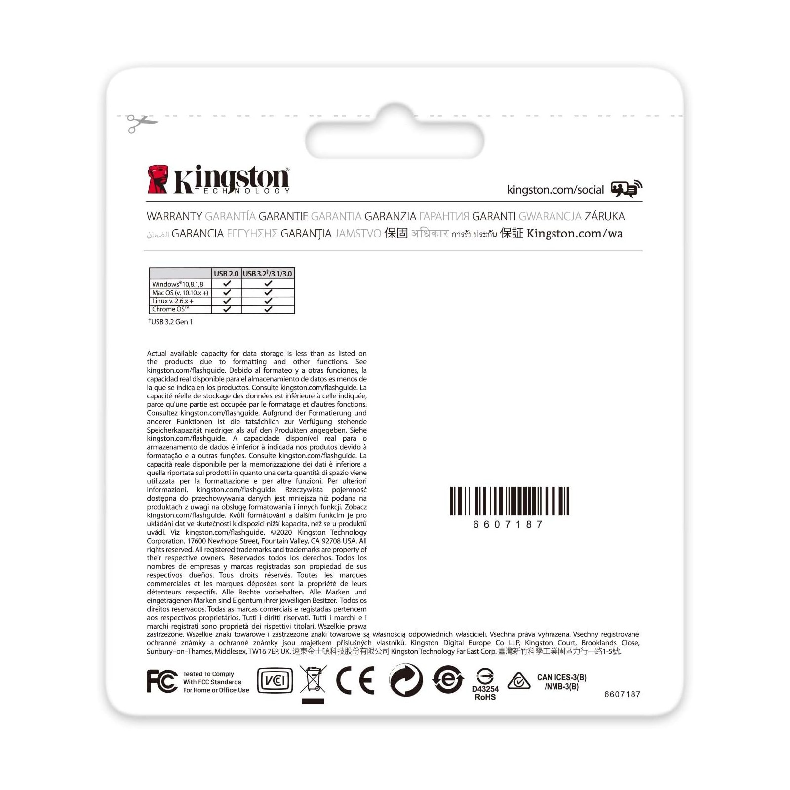 Clé USB Kingston DataTraveler Exodia 256 Go USB 3.2 GEN 1