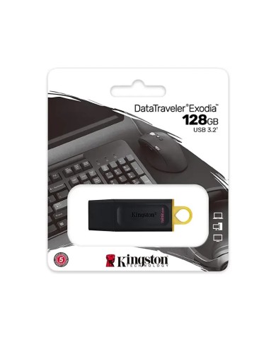 Clé USB Kingston DataTraveler Exodia 128 Go USB 3.2 GEN 1