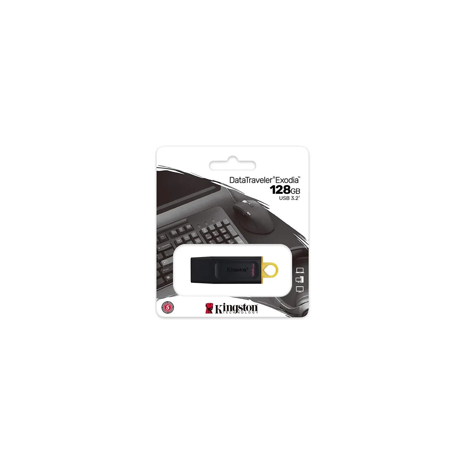 Clé USB Kingston DataTraveler Exodia 128 Go USB 3.2 GEN 1