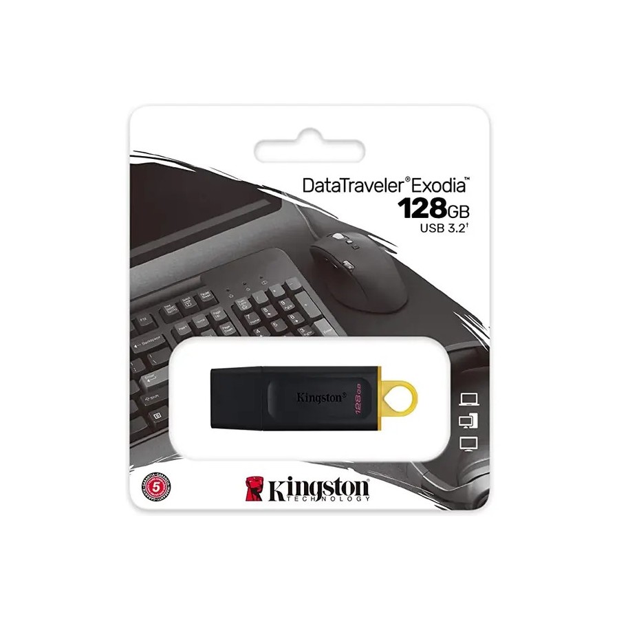 Clé USB Kingston DataTraveler Exodia 128 Go USB 3.2 GEN 1