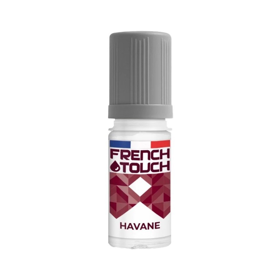 E-liquide FRENCH TOUCH HAVANE 10 ml (boîte de 10 flacons)