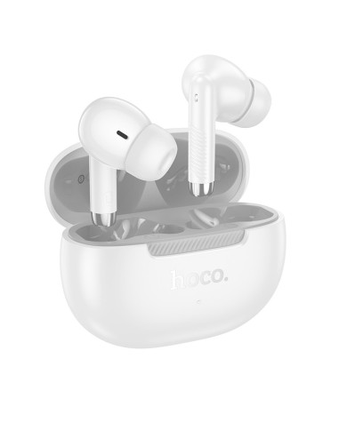 ÉCOUTEURS SANS FIL TWS HOCO EQ24 - BLUETOOTH 5.4 - BOÎTIER DE CHARGE - BLANC
