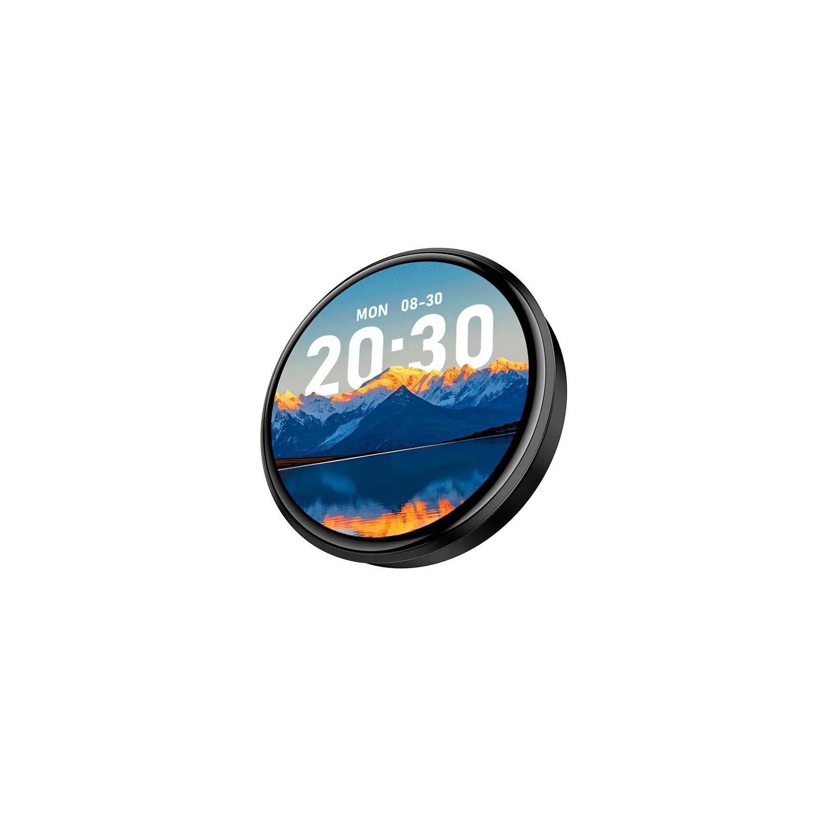 BADGE-DISPLAY ÉLECTRONIQUE HOCO Y130 - BLUETOOTH 5.4 - ÉCRAN 1.85" - 8H - APPLICATION - NOIR